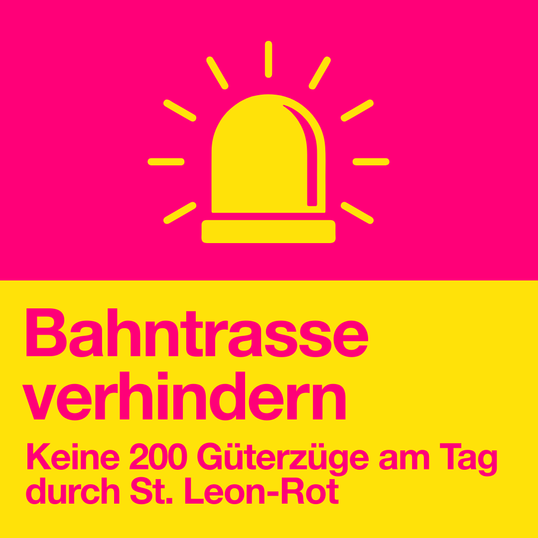 Bahntrasse verhindern